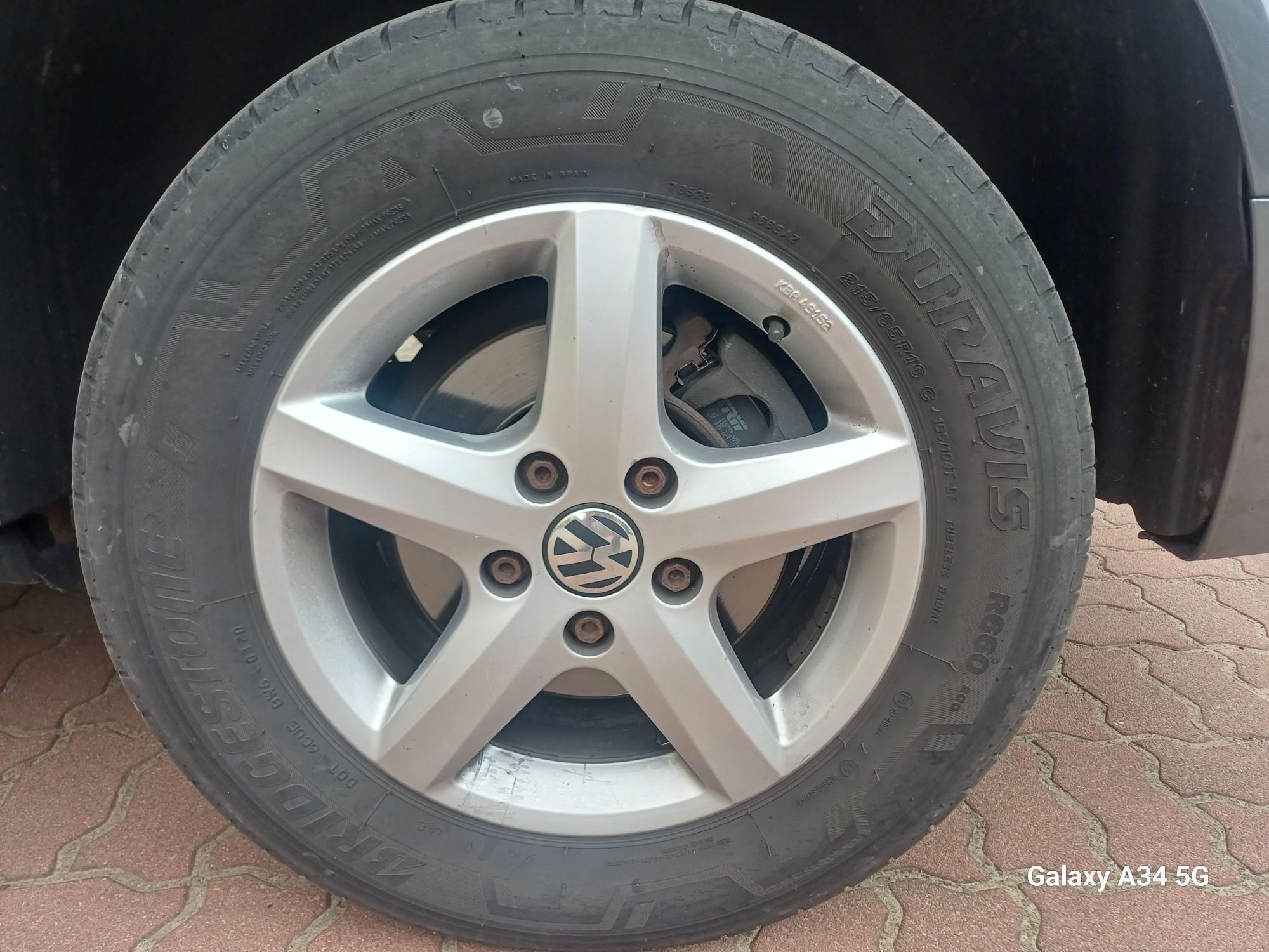 Koła VW multivan transporter caravele