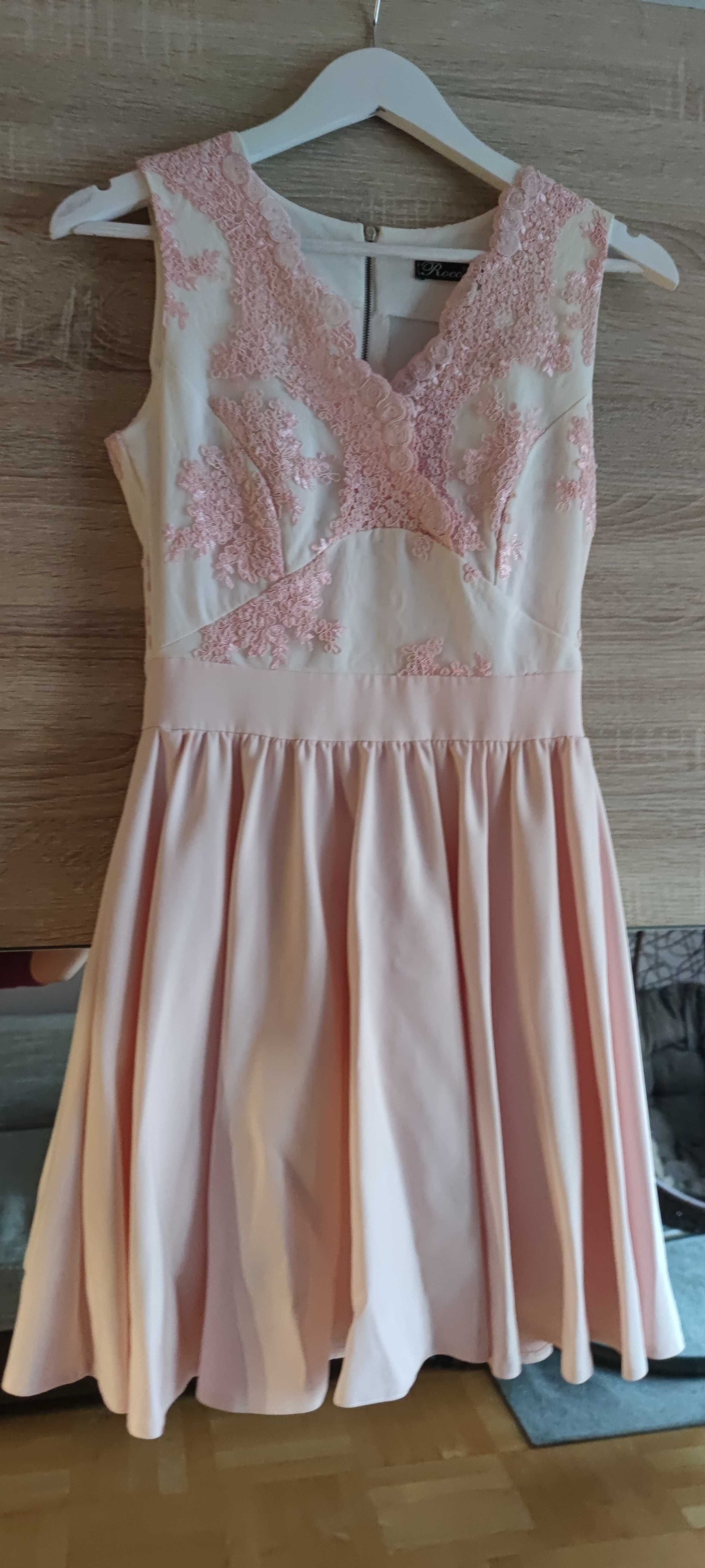 Elegancka wizytowa sukienka  r. 36