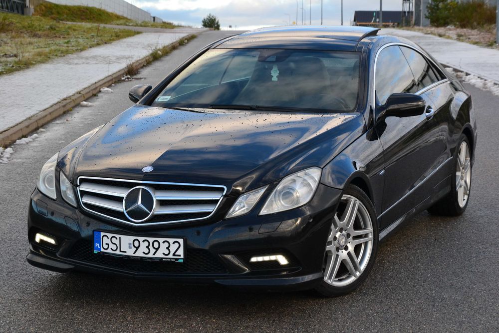 Mercedes w207 E350cdi v6 7g tronic AMG pakiet Pełna Opcja SALON POLSKA