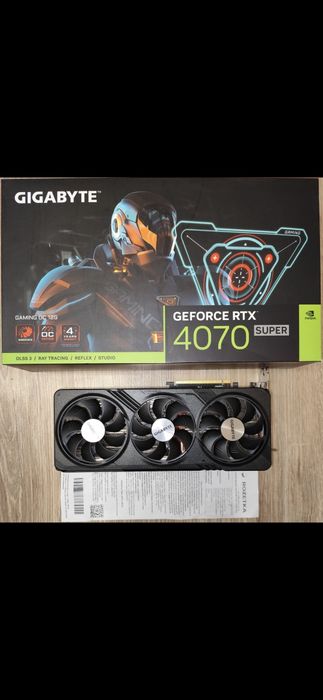 Відеокарта GIGABYTE GeForce RTX 4070 SUPER GAMING OC 12G