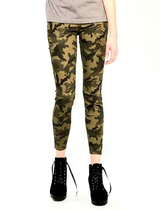 Sinsay.  Spodnie  skinny.  Moro. Roz. XS/S. Vintage.  34/36. Boohoo..