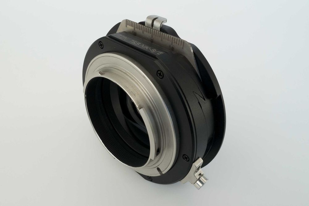 Adaptador Tilt-Shift Kipon, lentes Nikon F para montagem Sony E