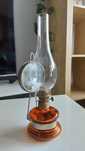 Lampa naftowa z lustrem