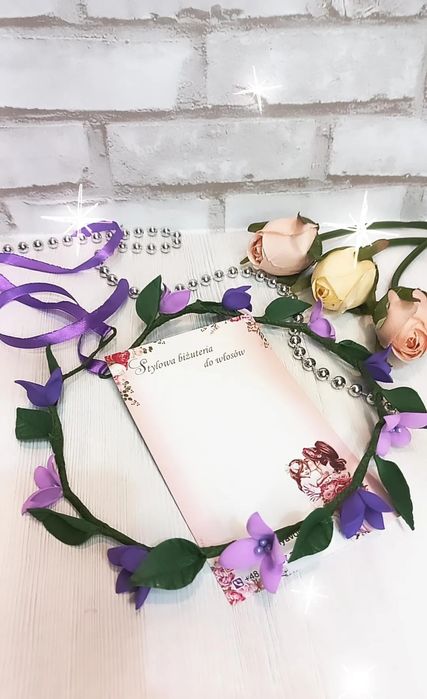 Wianek na głowę Ręcznie robiony