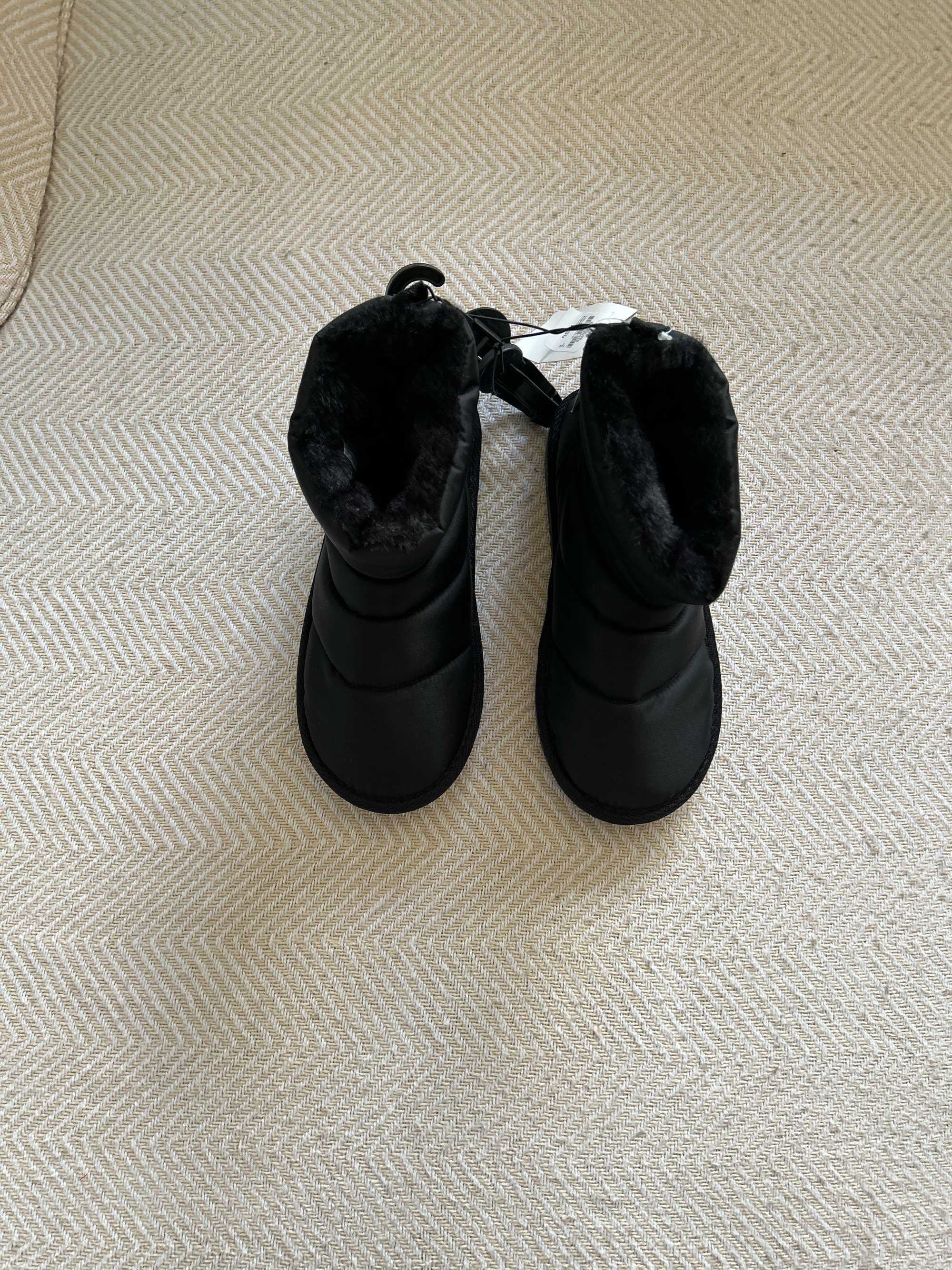 NOWE buty zimowe śniegowce Primark 36 czarne