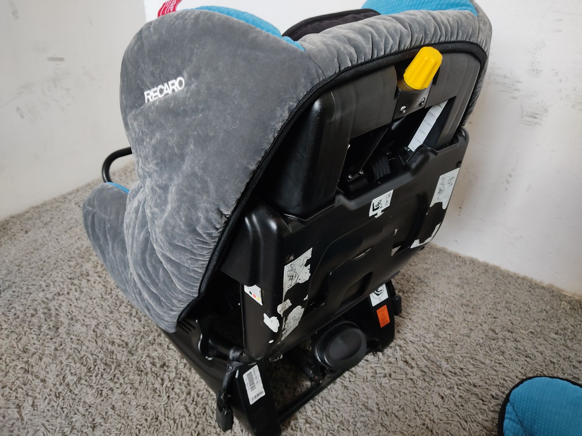 Fotelik Samochodowy Recaro Polaric 9-18 tyłem do kierunku ISOFIX