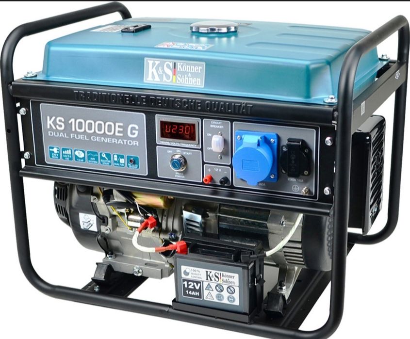 Генератор газобензиновый НОВИЙ!!! Konner&Sohnen KS 10000E G