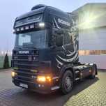 Scania 164L 580 HP Topline Manual Retarder Waga Skóry Lodówka
