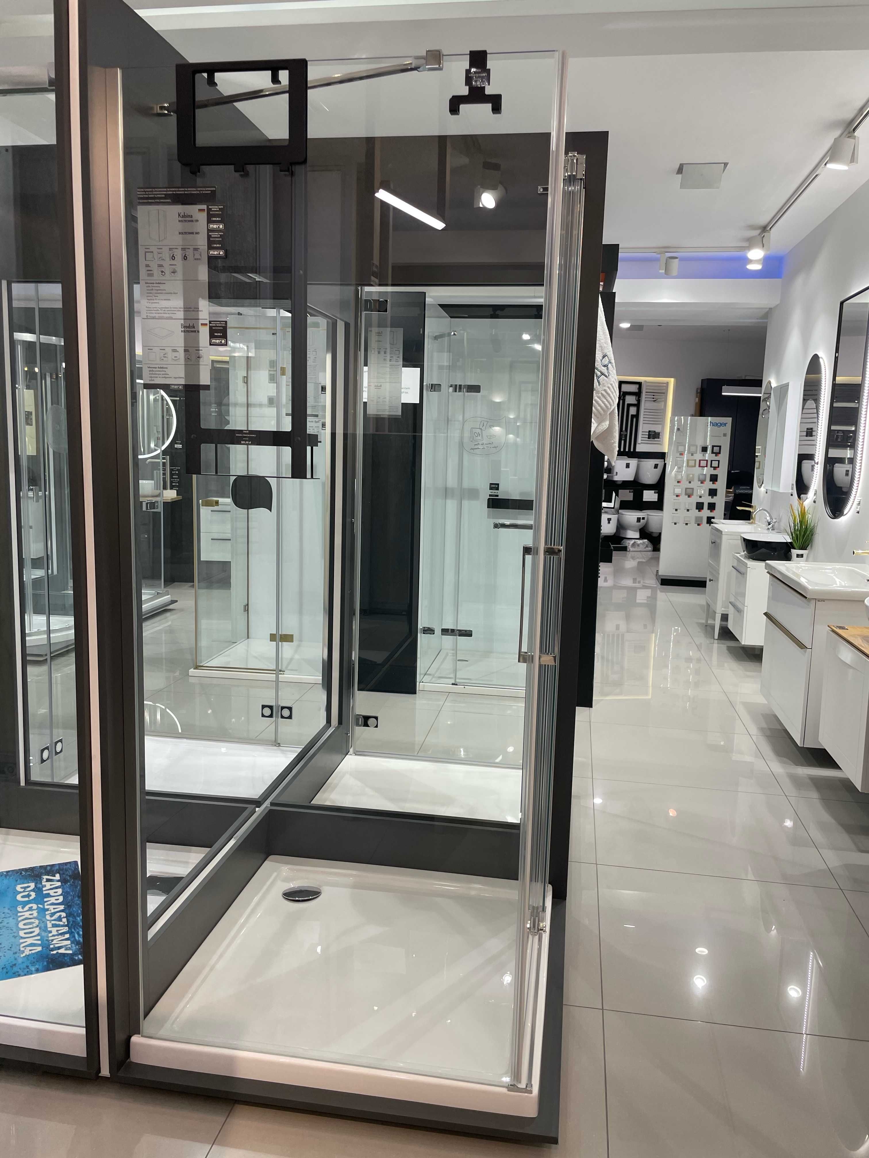 Kabina z brodzikiem 90x90 Roth Elegant Neo - POEKSPOZYCYJNA