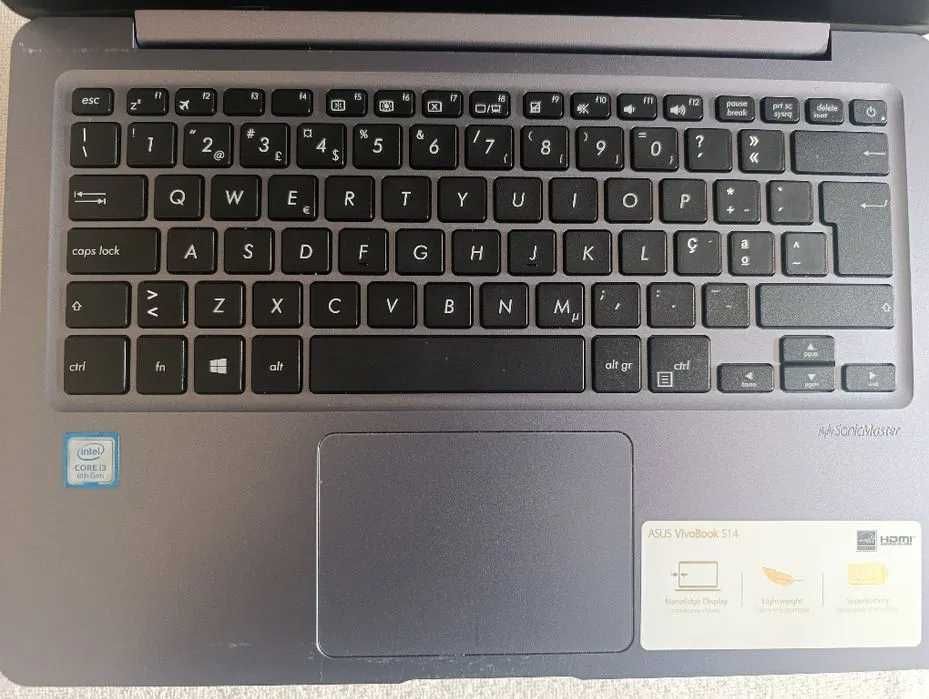 Asus Vivobook S14 (i3 8th - 8GB DDR4 - 620GB SSD)