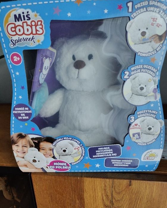 Interaktywny Miś Cobiś śpioszek.