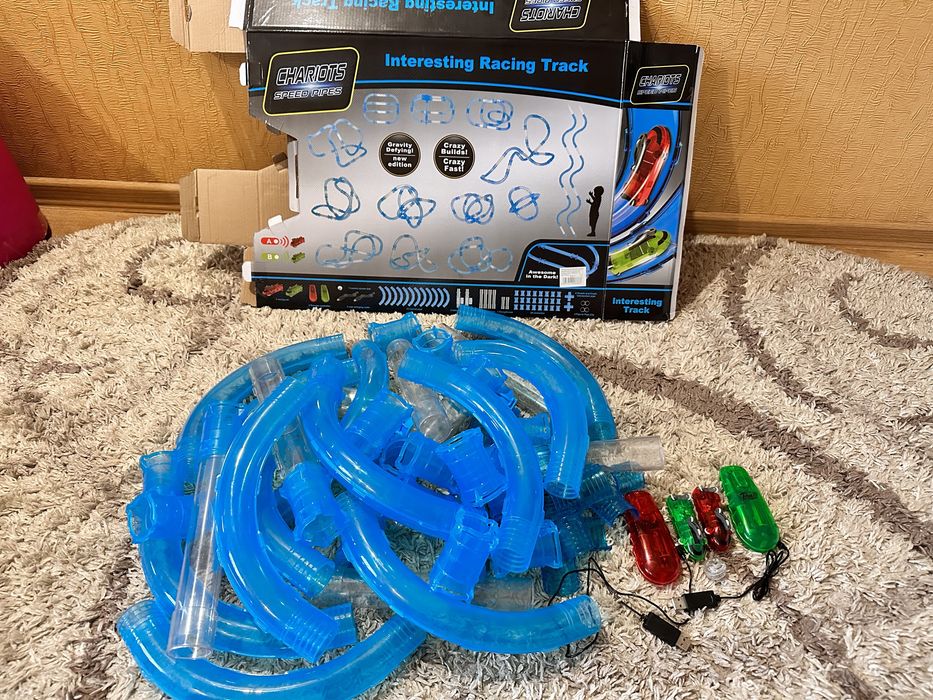 Трек в трубе Speed pipes на радио управлении