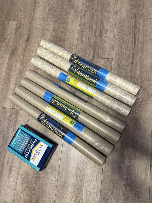 Шпалери 7 рулонів нові з клеєм