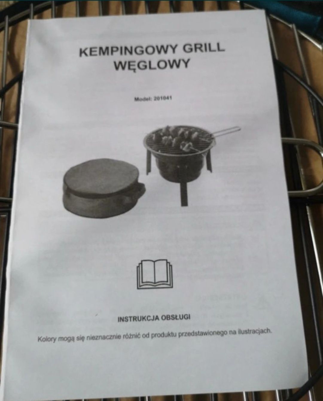 Grill kempingowy/ turystyczny/pokrowiec/camper