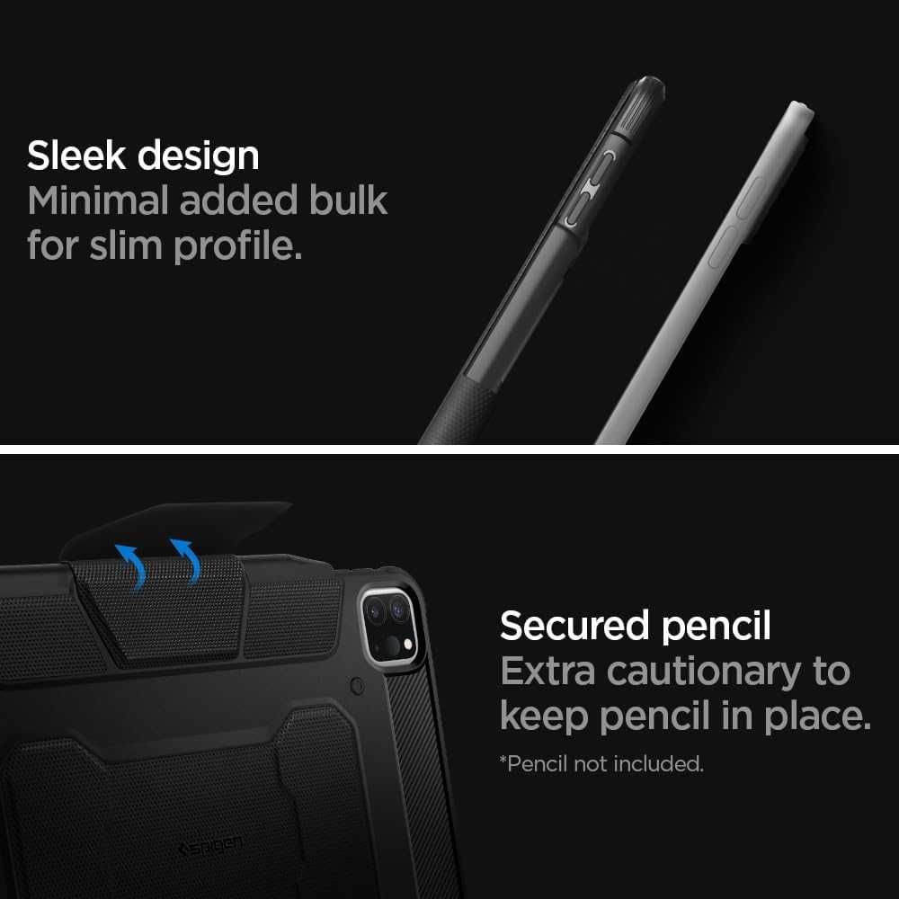 Capa Spigen Rugged Armor Pro para iPad Pro 11" 4ª, 3ª, 2ª, 1ª geração