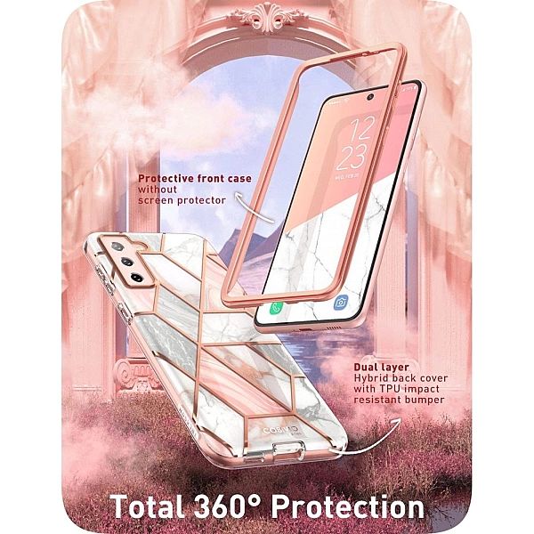 Etui Braders Cosmo do Samsung Galaxy S22 Plus Marble