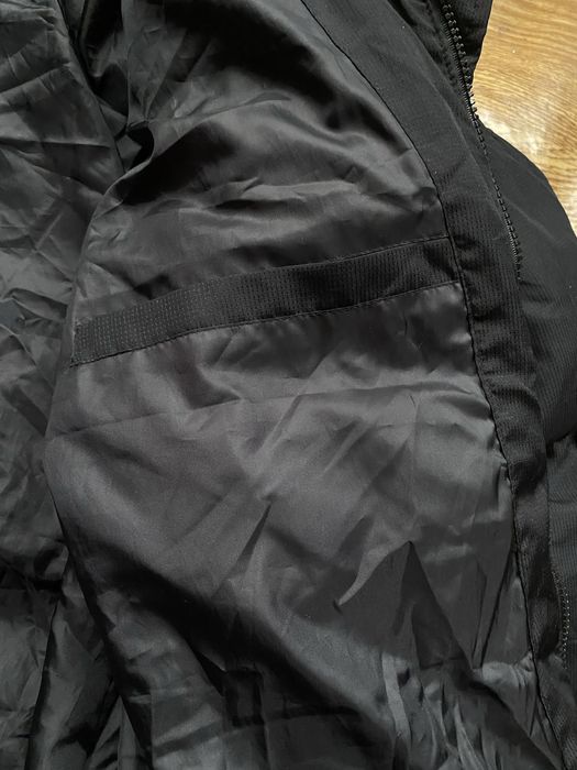 Ciepła męska czarna kurtka Santa Cruz sk8 rap y2k bez kaptura oversize