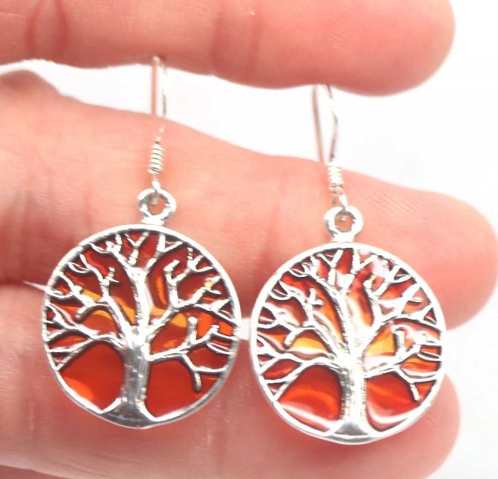 Kolczyki srebrne próby 925