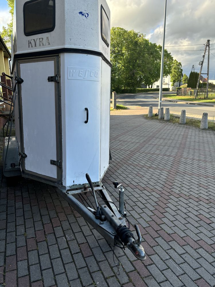 Przyczepa dla konia 1,5 ZAREJESTROWANA (konna) 1300 DMC