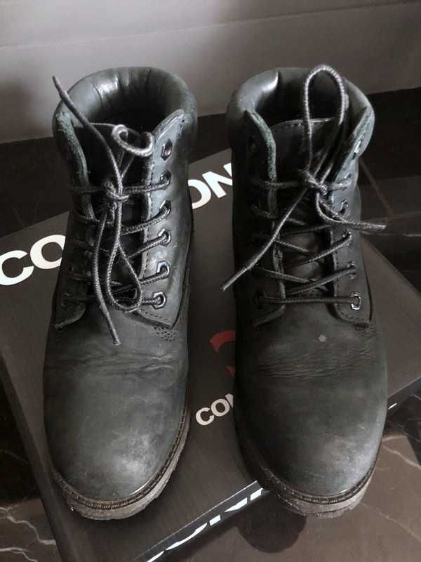 CONFRONT classic boot CFWWB216002 czarne buty roz. 38 skóra stan BDB