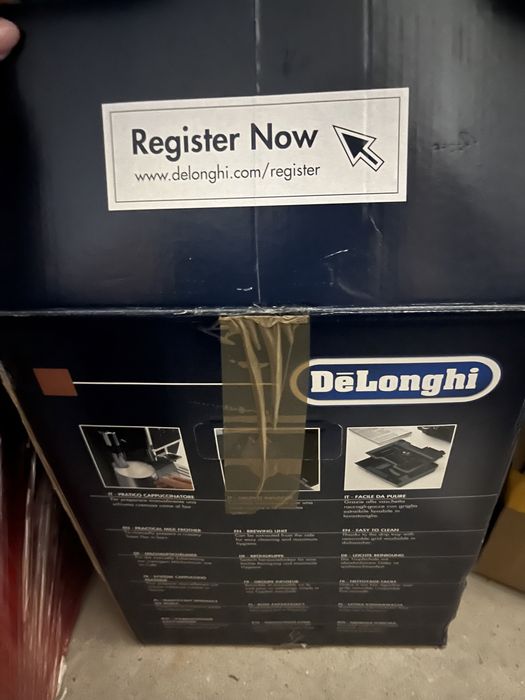 Uszkodzony kompletny extpres delonghi