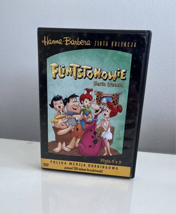 Flinstonowie The Flinstons DVD płyta 5z5 seria trzecia dubbing PL