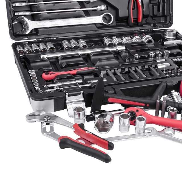 Проф. набор инструментов 1/4" & 1/2", 119 ед. INTERTOOL ET-7119. Новий