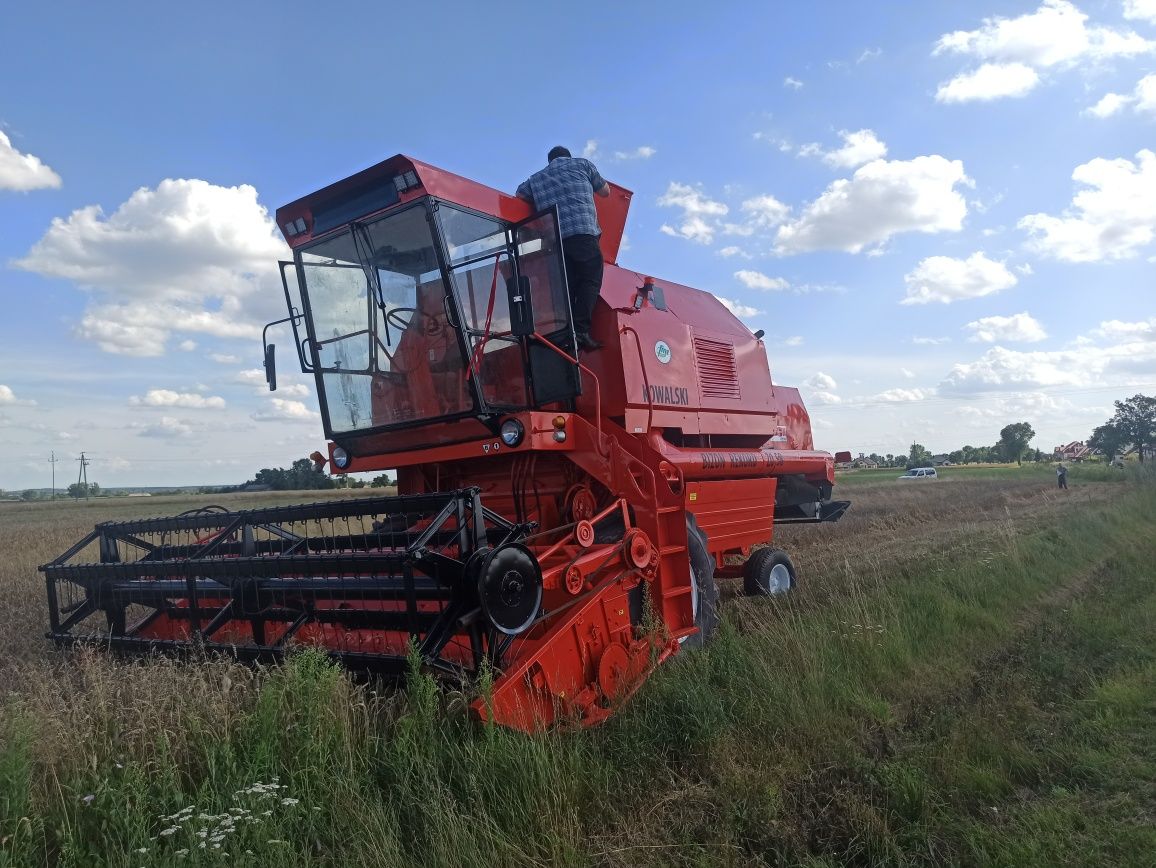 Bizon Rekord z058 , kombajn zbożowy nie New Holland, Claas , John Deer