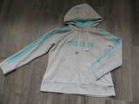 szara klasyczna bluza adidas casual M/L