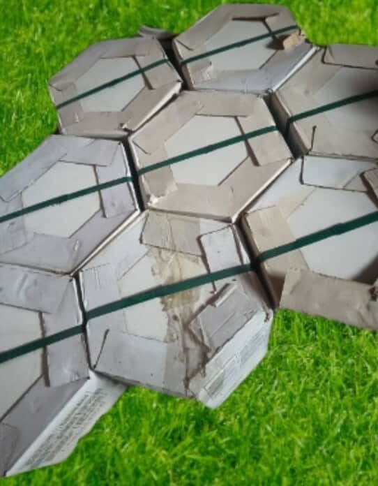 Gres szkliwiony hiszpański Geotiles SOLID WHITE mat 8 opakowań