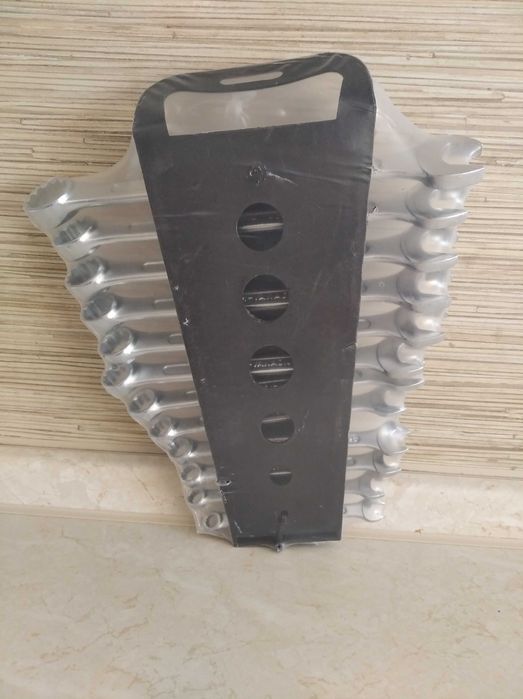 NOWE Klucze Płasko - Oczkowe NITEO Zestaw 12 szt