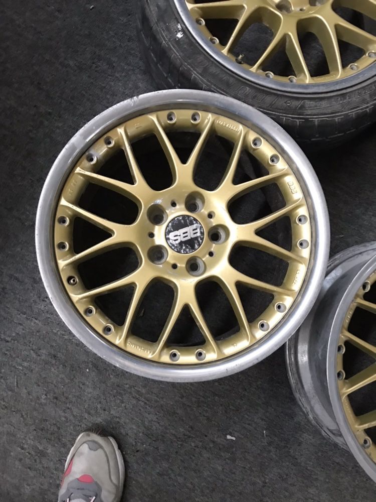 Felgi BBS Rx 18 cali 5x120 skręcane bmw 5 7 8 m5 custom jr rotiform