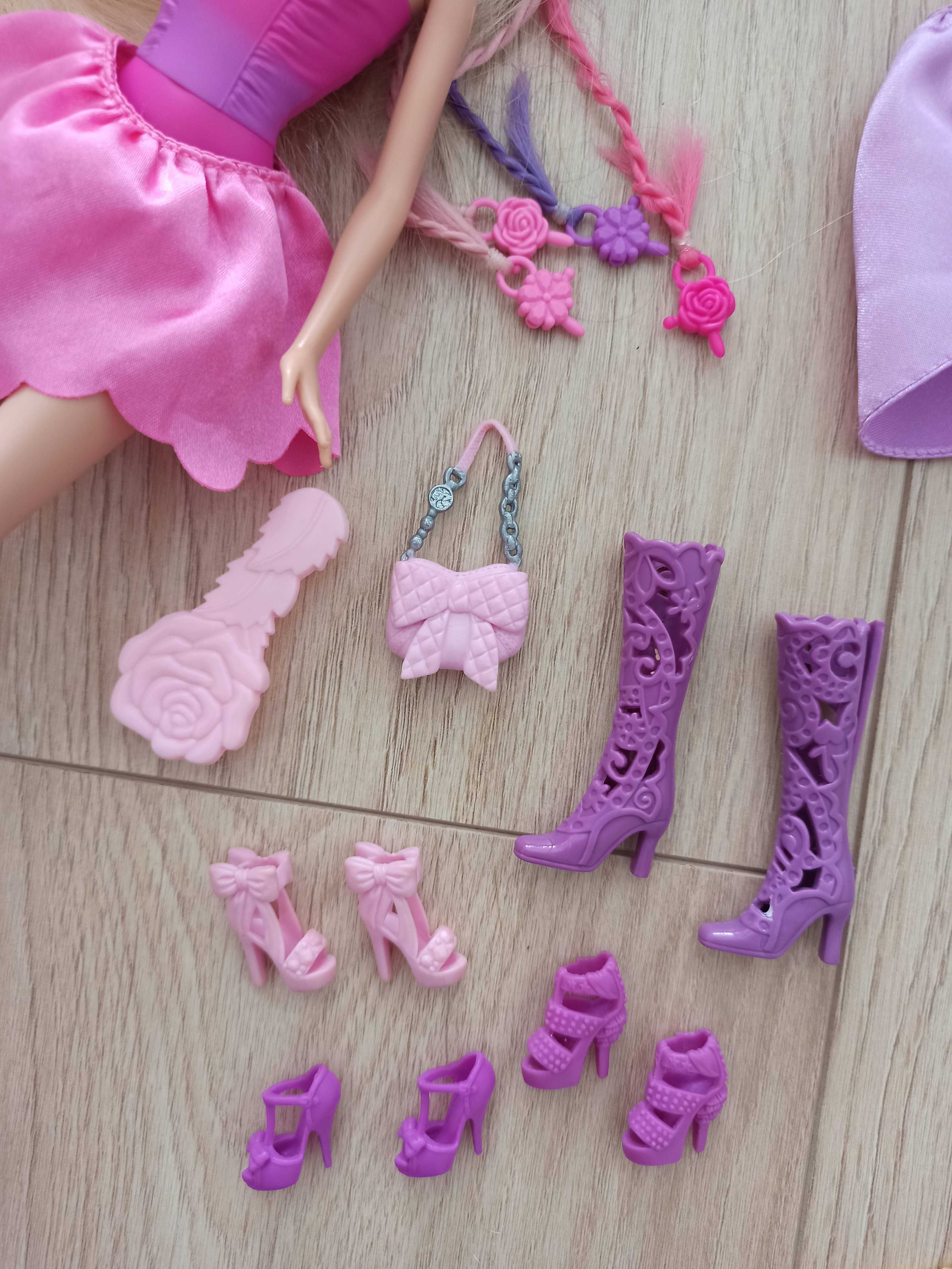 Lalka Barbie - długowłosa salon fryzjerski Mattel