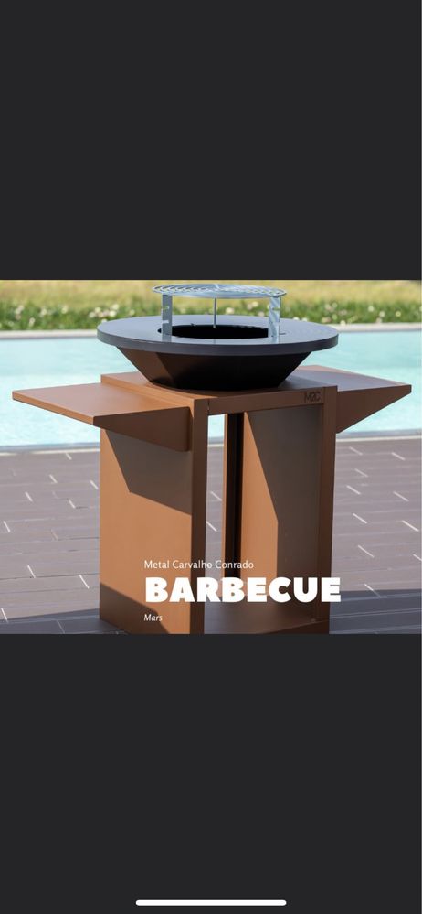 Grelhador Barbecue a lenha