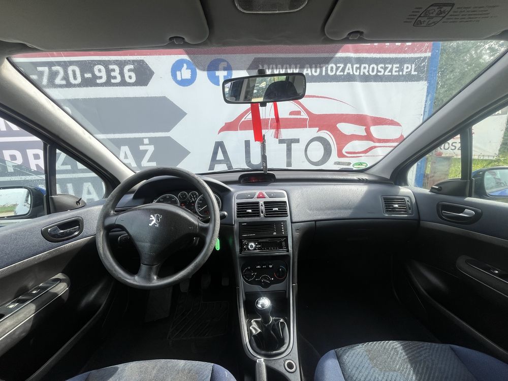 Peugeot 307 2.0 HDI //Alufelgi//Klimatyzacja//Dł. Opłaty//Zamiana