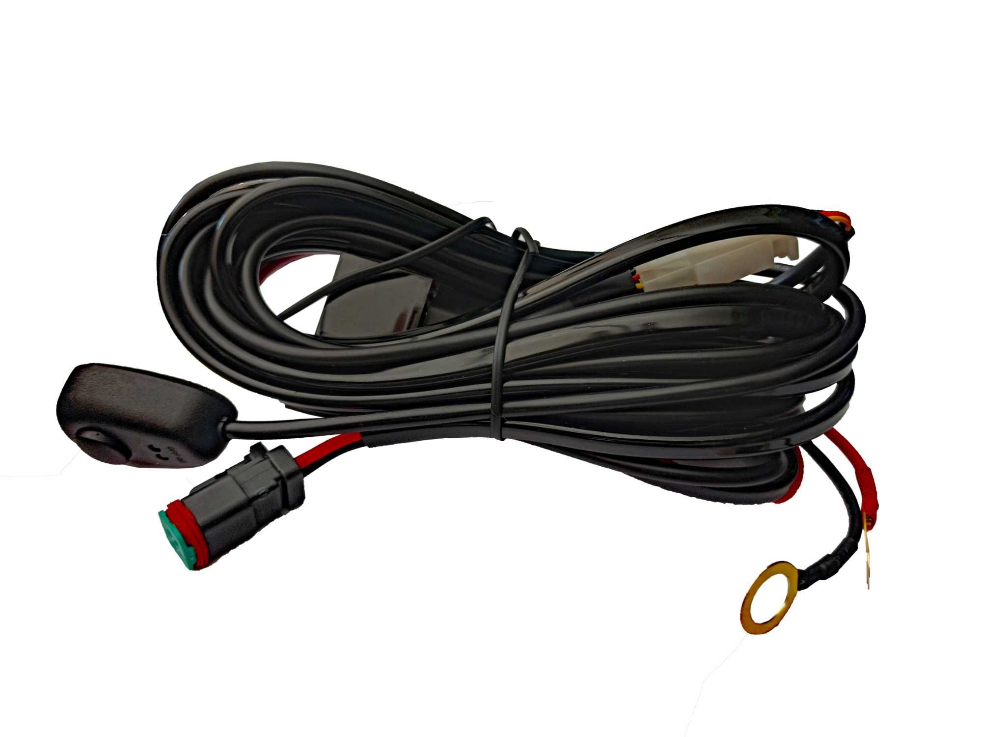 Wiązka przewód kabel 3m do podłączenia lamp roboczych 12V max 120W