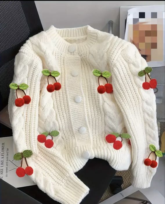 Kardigan sweter rozm L nowy