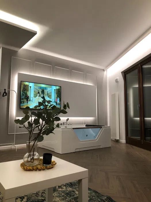 Panoramiczny Widok Jacuzzi Apartament Premium w Centrum przy Rynku M14