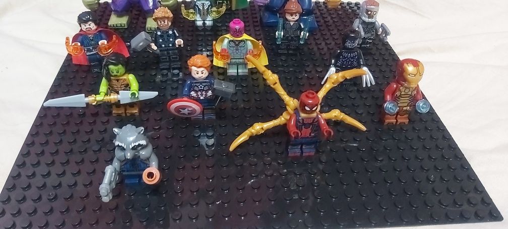 Klocki figurki marvel  avengers hulk thor ameryka itp kom.z lego+ pods