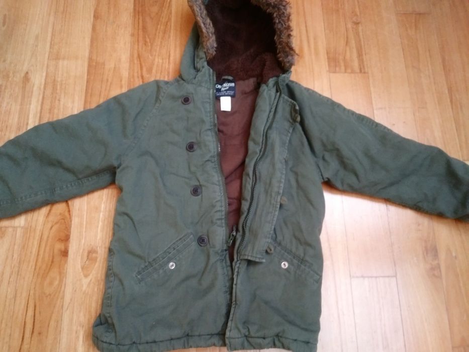 Oshkosh parka jesienno zimowa 134/ 140 8 lat kurtka