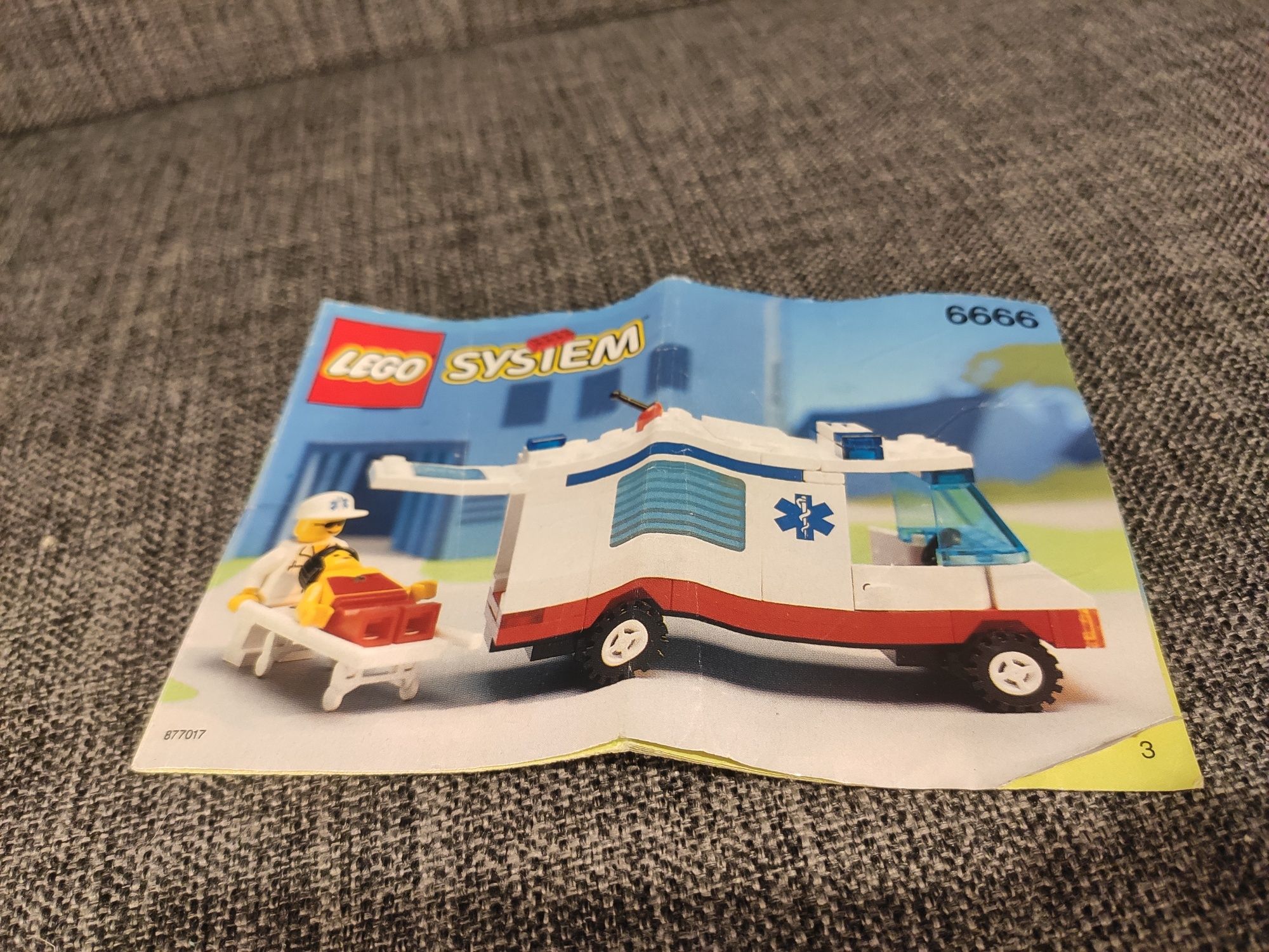 Lego 6666 system karetka ambulans Ambulance szpital