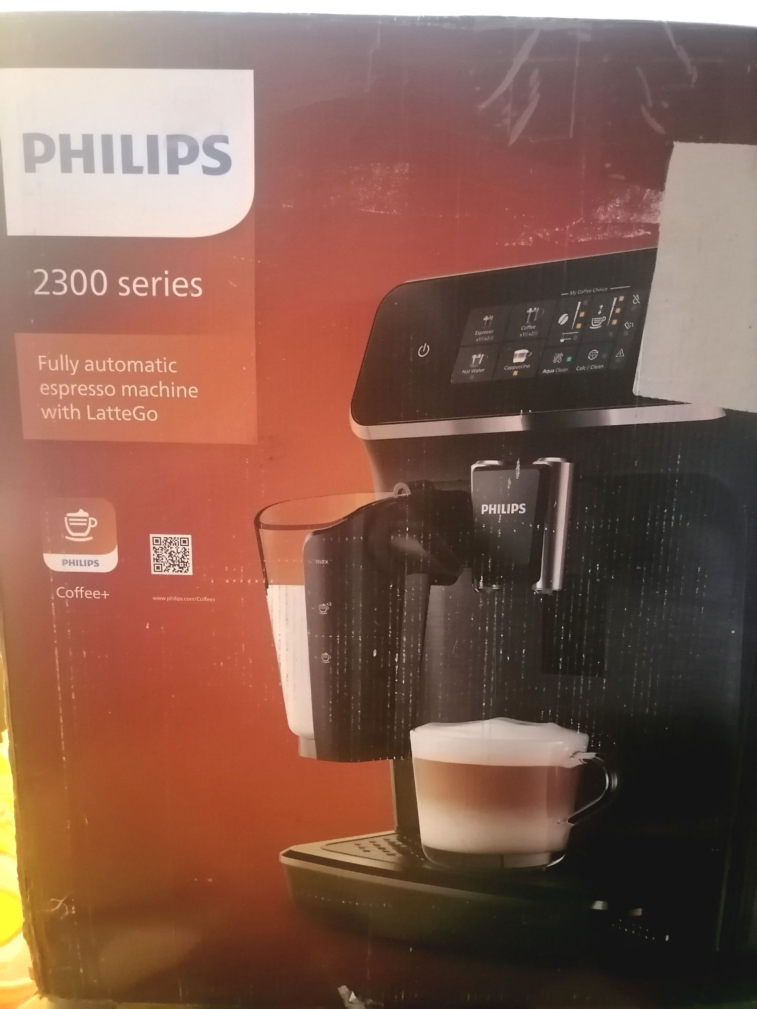 REZERWACJA Gwarancja Philips latte go ekspres kawy automatyczny cappuc