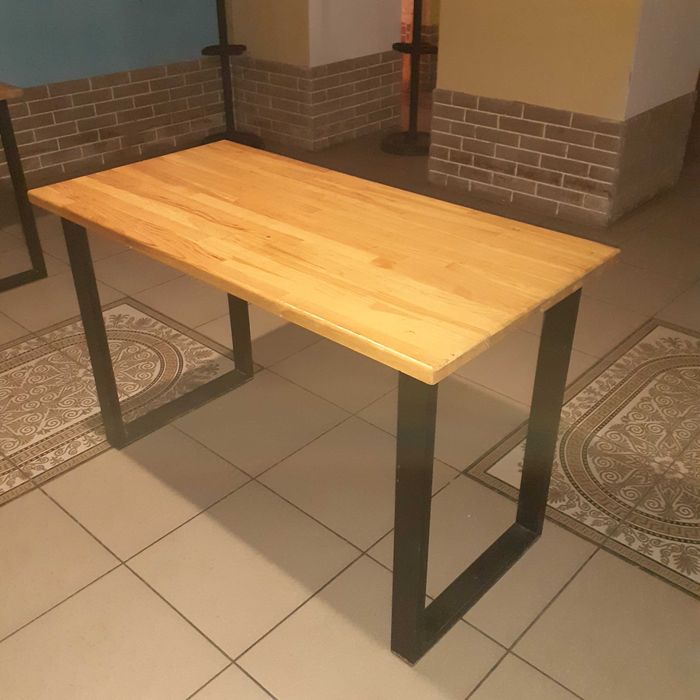 Дерев'яний стіл в стилі LOFT 120x60 (стол лофт)