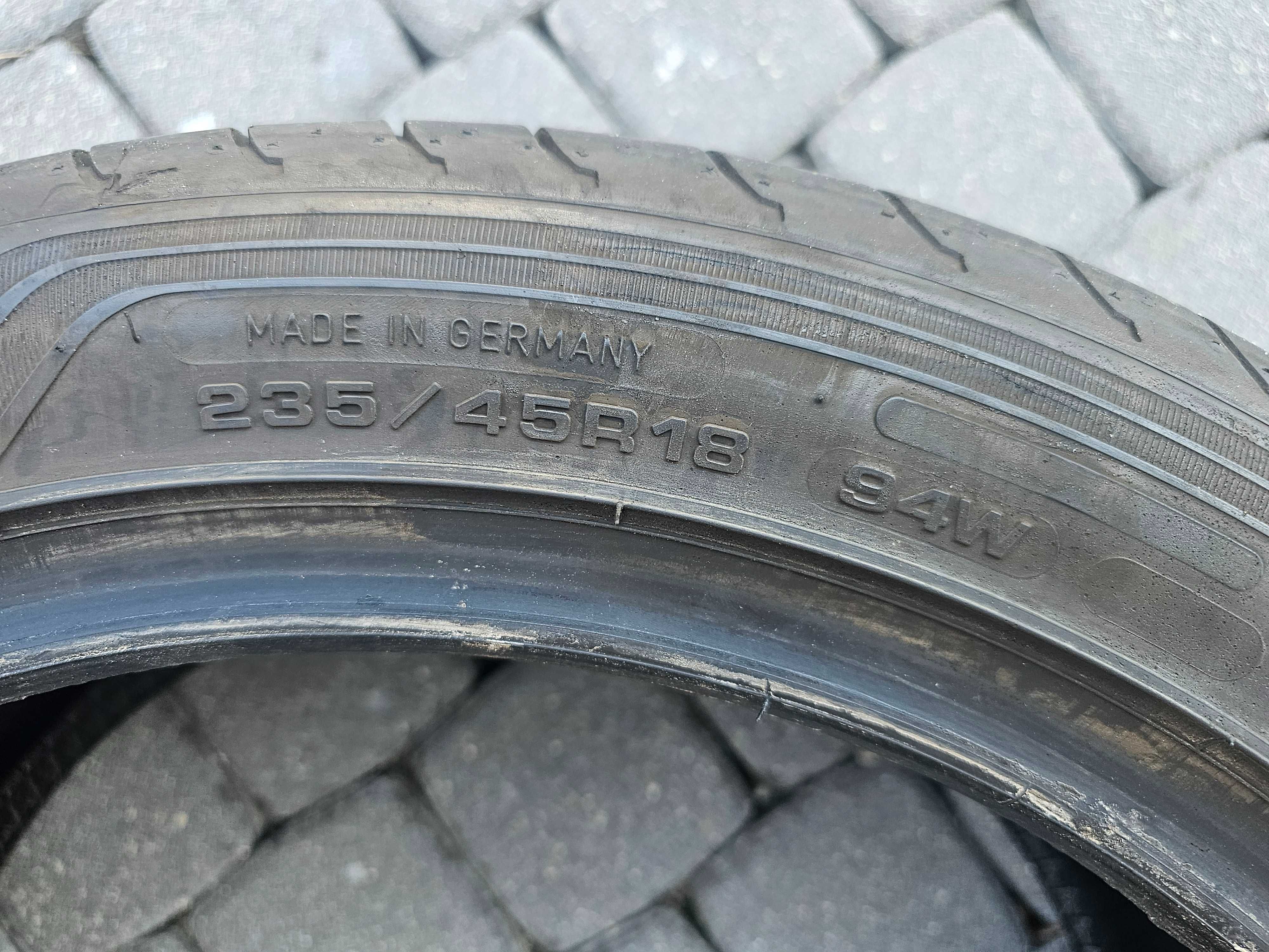 235/45/18 Goodyear Eagle F1 Asymmetric 3 2024r-Przeb. 1000 km-jak nowe