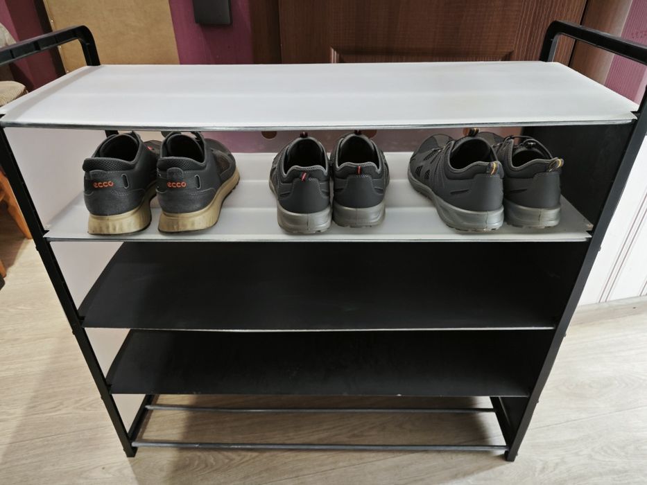 стойка для обуви разборная полка, 800*800*300, обувница, 15 пар