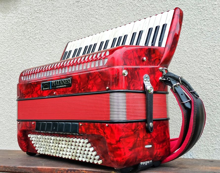 Włoski akordeon Piatanesi Ottavianelli Musette - świetny stan !