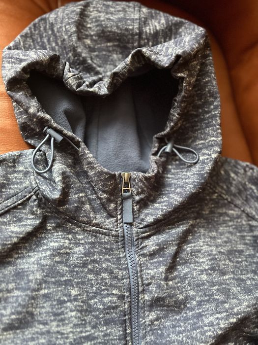 Куртка Ветровка на флисе Батал ПОГ 68 см