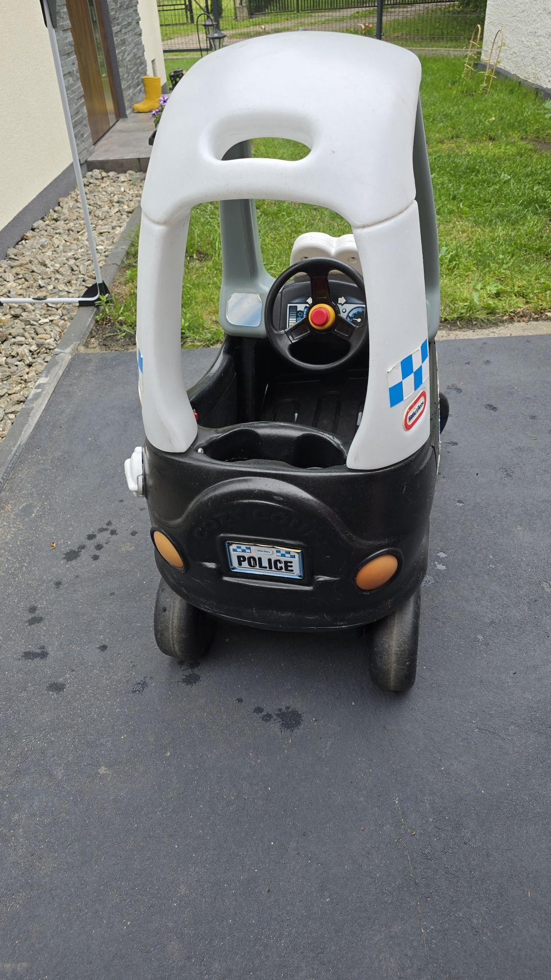Jeździk policyjny Little Tikes WYJMOWANA PODŁOGA