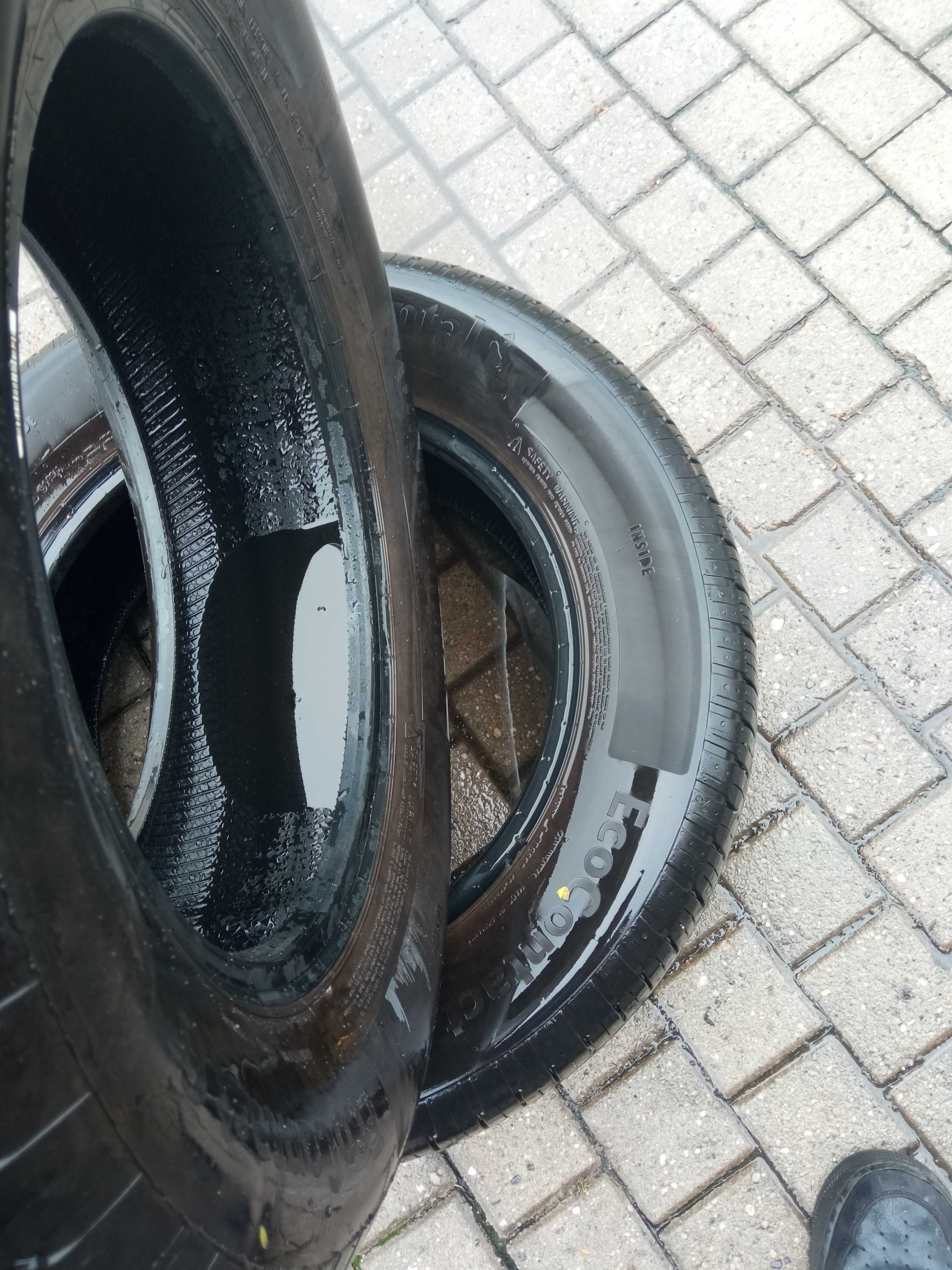 sprzedam opony 215/65/16 r CONTINETAL eko contakt 6 bieżnik ok 7 mm