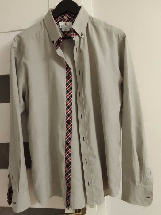Koszula męska  Pietro Monnti slim 43